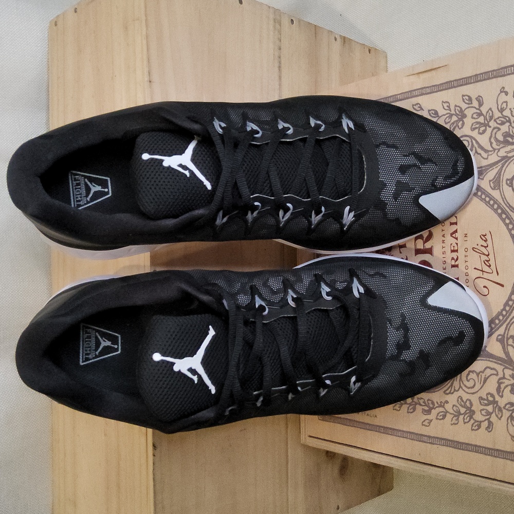 Jordan Flight Runner 2 Mens Black/White Running Shoes Sneaker 715572-005 Sz 13 - Picture 3 of 6